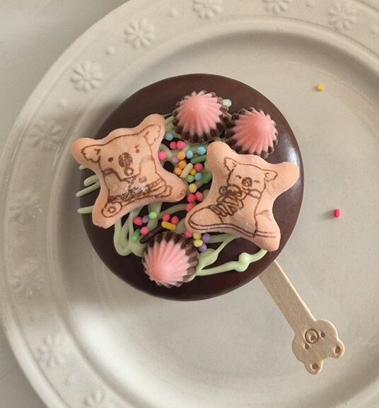 ロリポップ風　生　チョコパイ