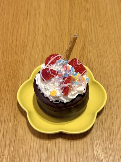 ちいさなお祝いケーキ