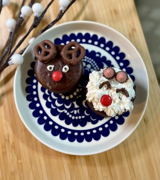 サンタさん＆トナカイケーキ