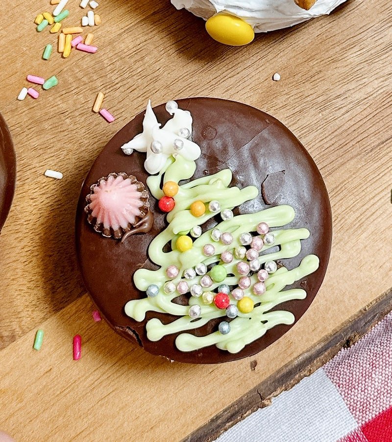 クリスマスツリーケーキ