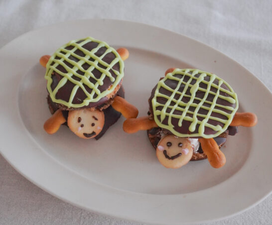 かめさん　生　チョコパイ