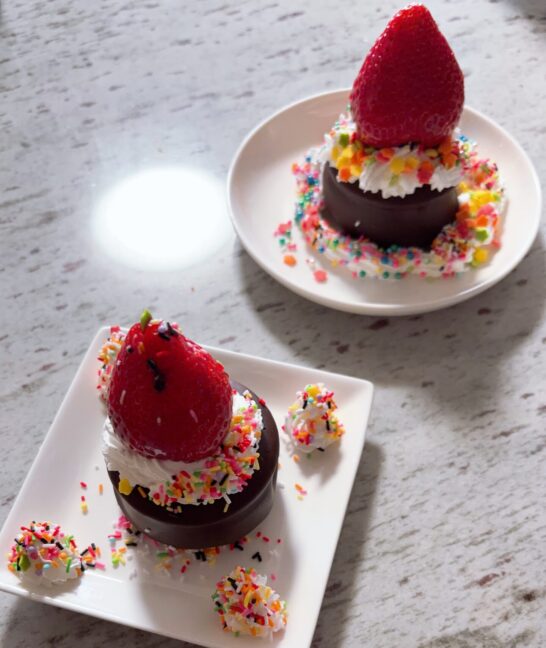 きらきら　生　チョコパイケーキ