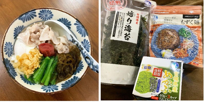 トリトンフーヅセット 焙り海苔 宮城県産鮮度抜群めかぶ もずく麺 モニターママの口コミ ママノワ